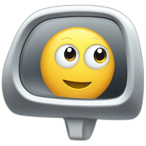 car mirror emoji
