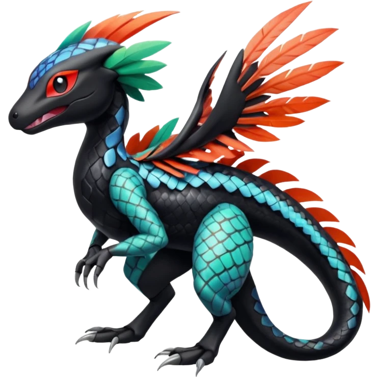 Meloetta-Salandit-Nargacuga-Pokémon-Fakémon-fusion-hybrid-creature emoji