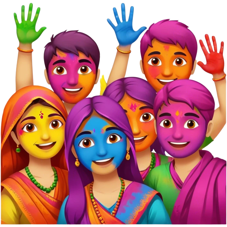 Holi  emoji