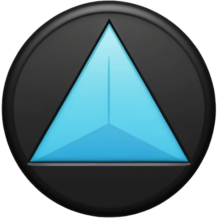 I want you to make a location symbol that's like a circle with a pointy bottom like this aesthetic ○●●□■♤♡♡◇♧☆▪︎¤ like the classic location symbol on Google maps but black emoji