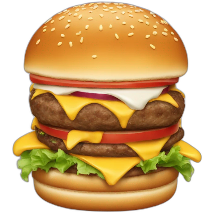 big boi burger emoji