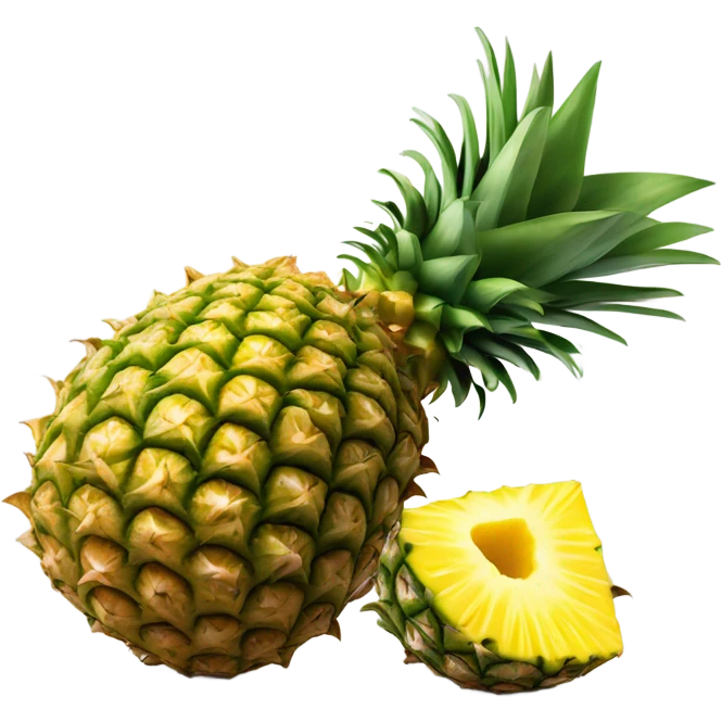 juicy pineapple emoji