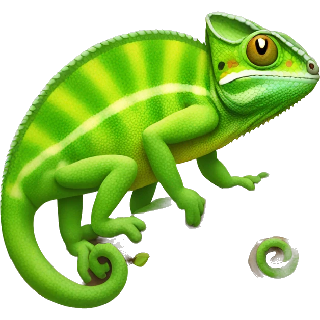Chameleon emoji
