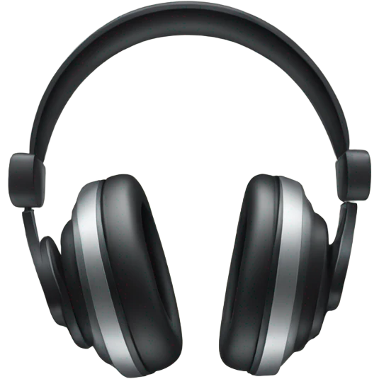 Headphones with bows on each side emoji