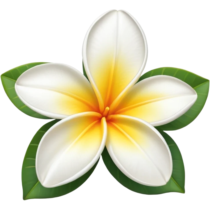 Frangipani emoji