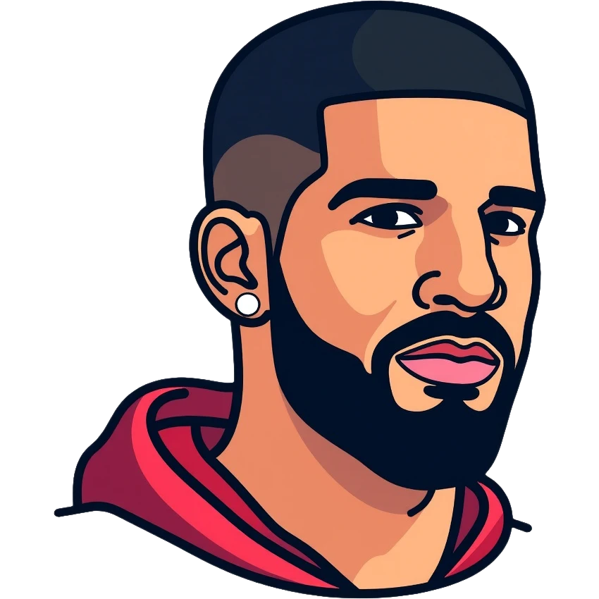 Drake the rapper emoji