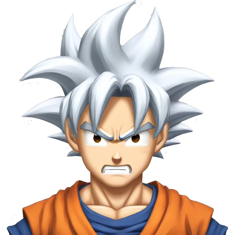 Goku from dbz emoji