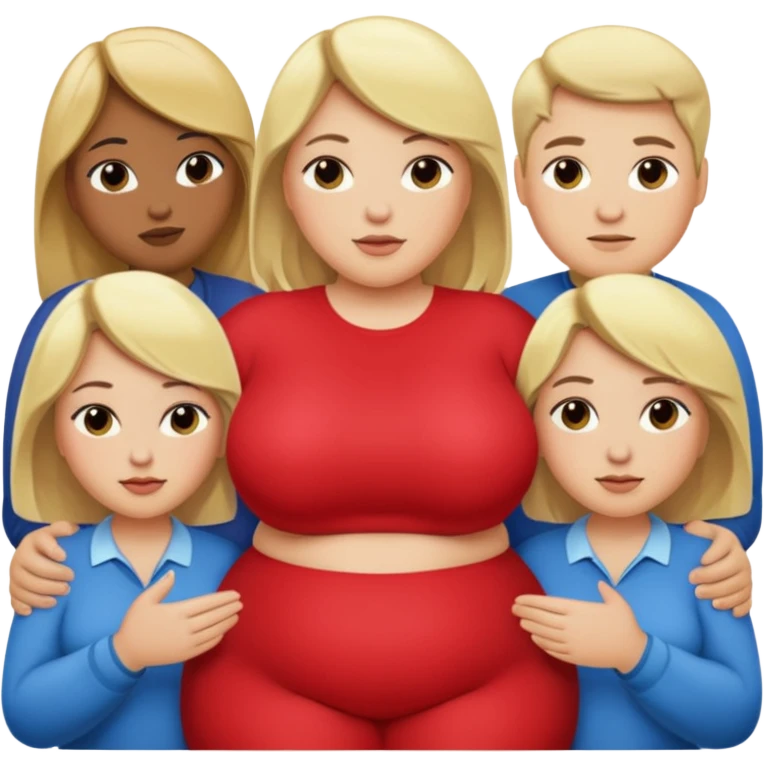 Adult group intimacy bbw blonde  emoji