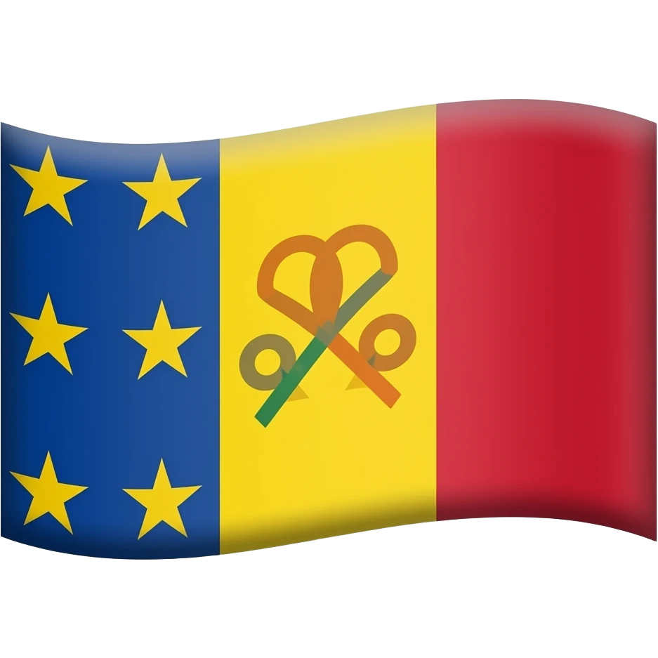 romani gypsy flag emoji