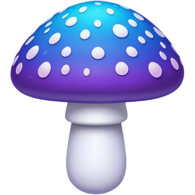 psychodelic mushroom single emoji