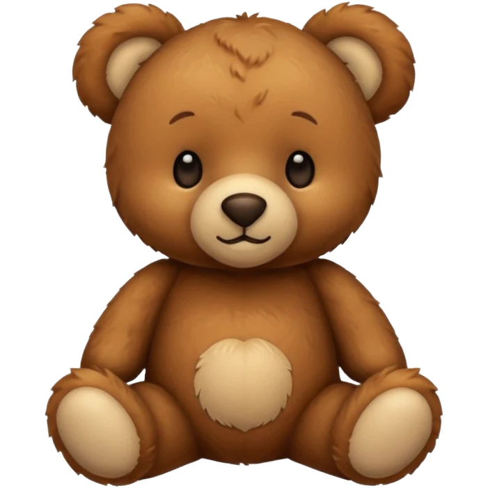 Brown teddy bear  emoji