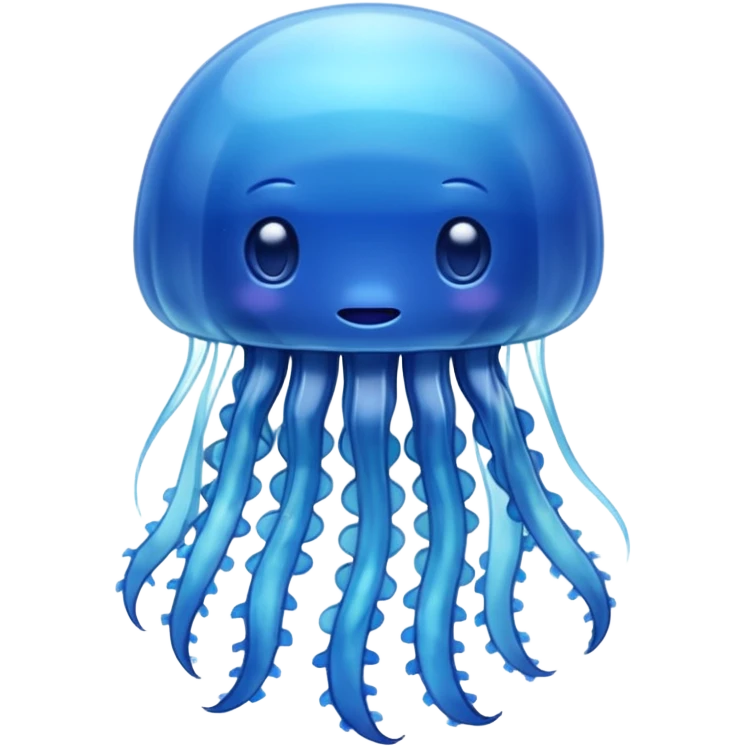 blue Jellyfish emoji
