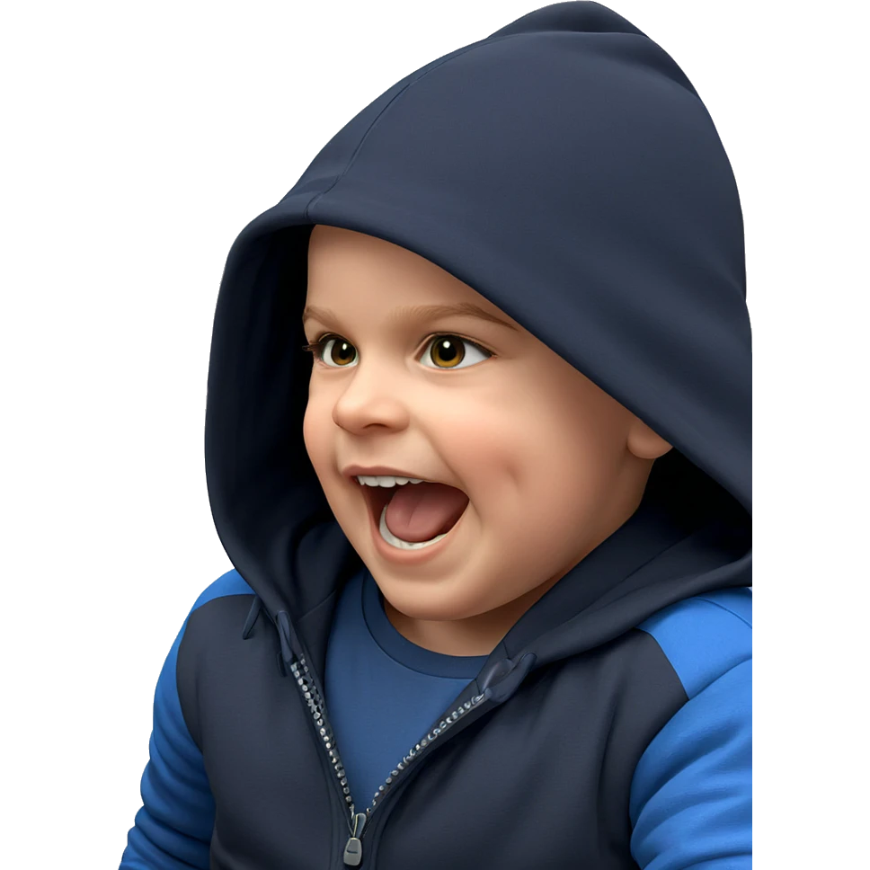 realistic meme of boy indoors emoji