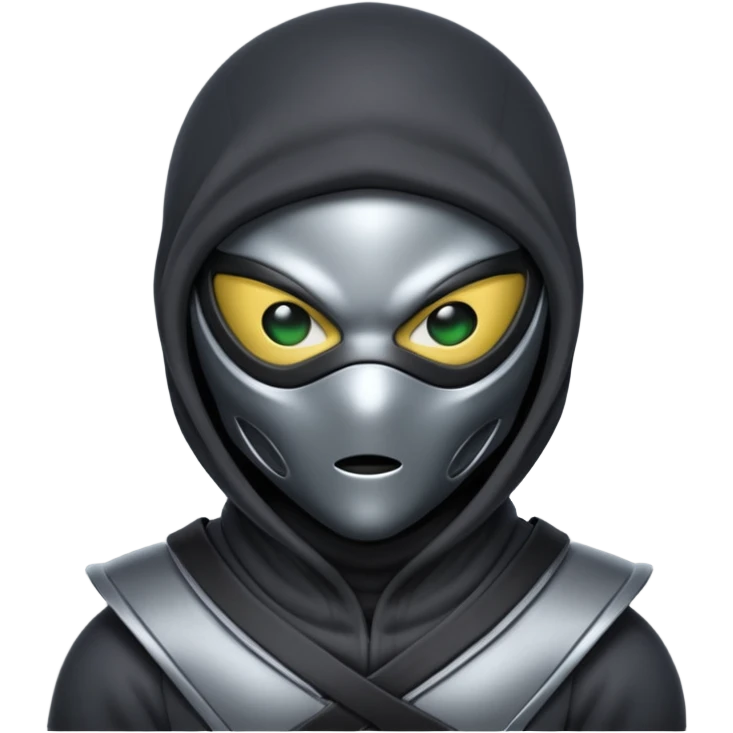 Alien ninja emoji