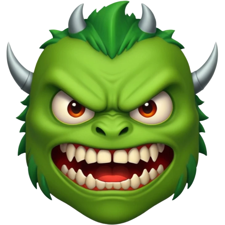 Mad monster  emoji