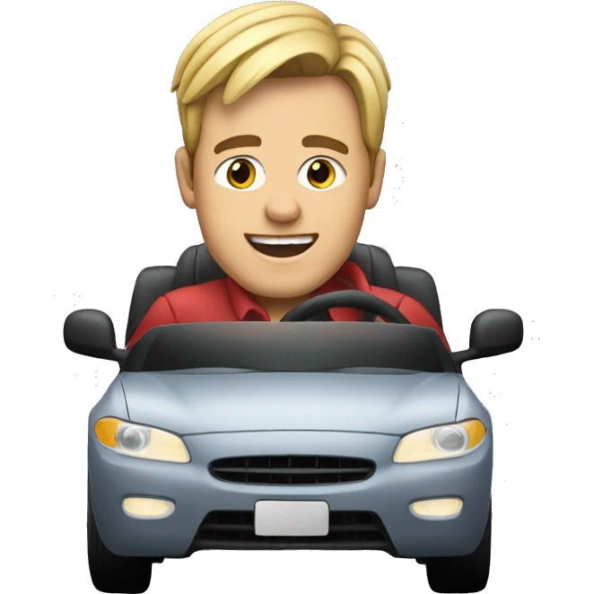 Me driving emoji