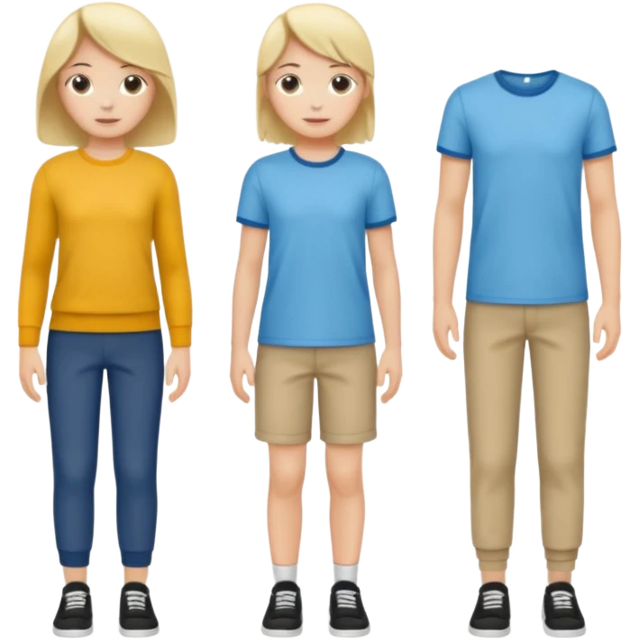 basics clothing emoji