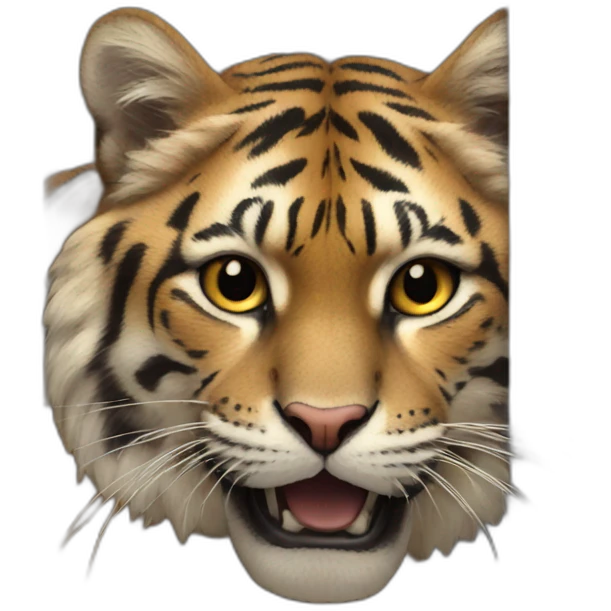 The big cat broke the front door emoji