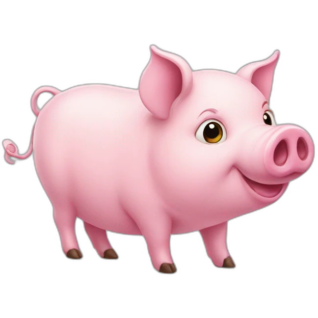 pink pig emoji