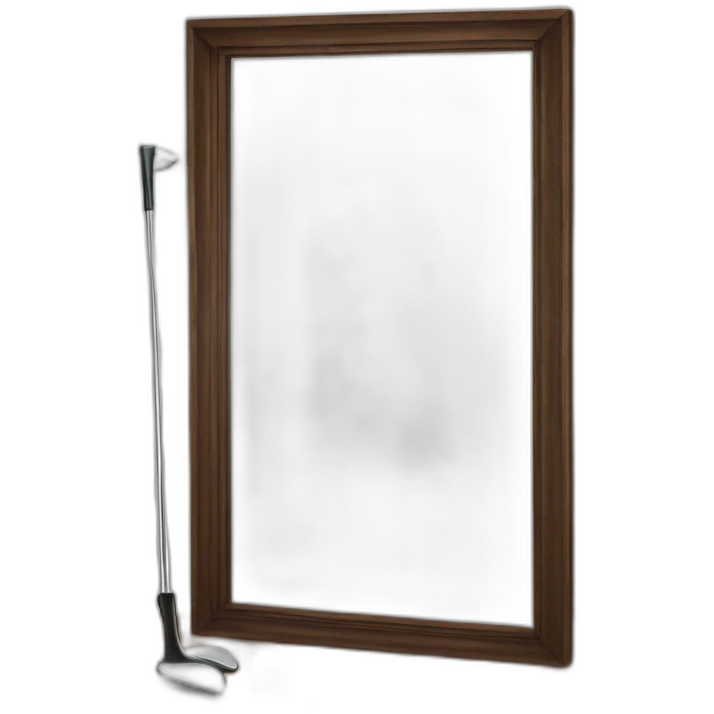 golf putter tall mirror emoji