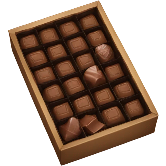 box of chocolates emoji