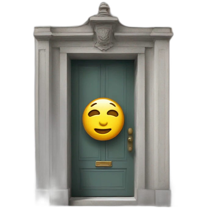 Puerta del sol radiante emoji