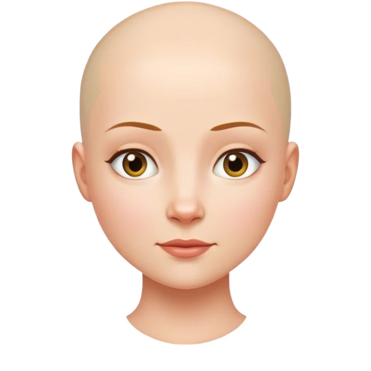 Bald Fiona  emoji