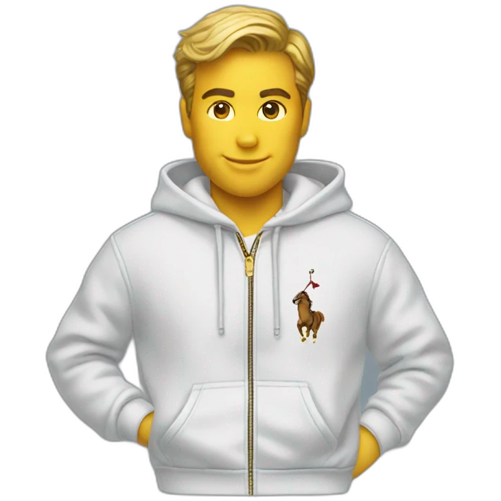 Ralph Lauren sweatshirt emoji