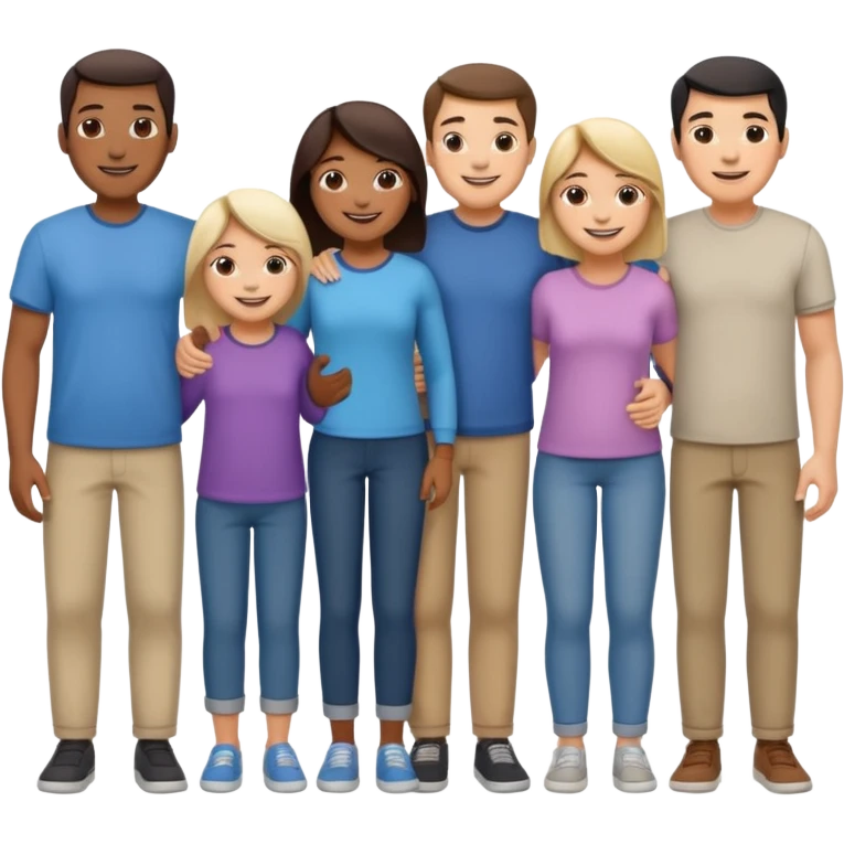  full body family emoji