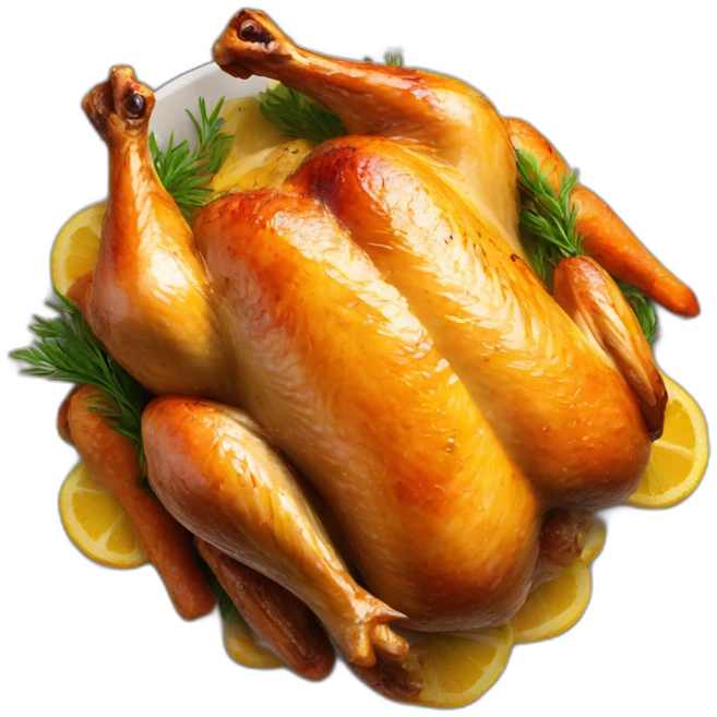 roast chicken emoji