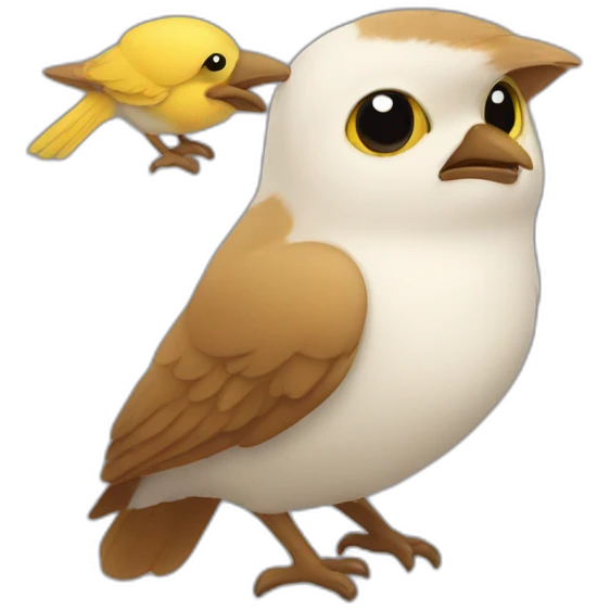 cat bird emoji