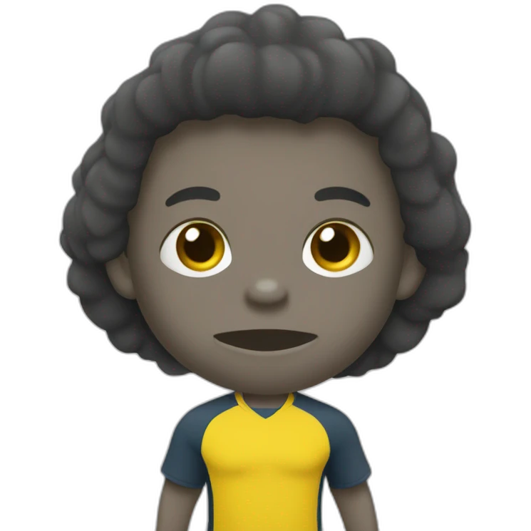 Gorilles jaune football emoji