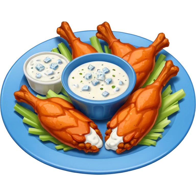 buffalo chicken wings emoji