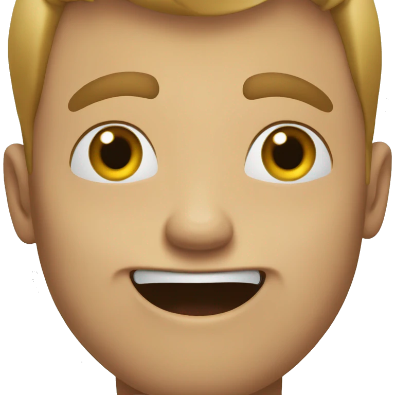 Crazy face emoji