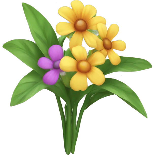 Summer flowers emoji