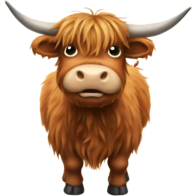 Highland Cow emoji