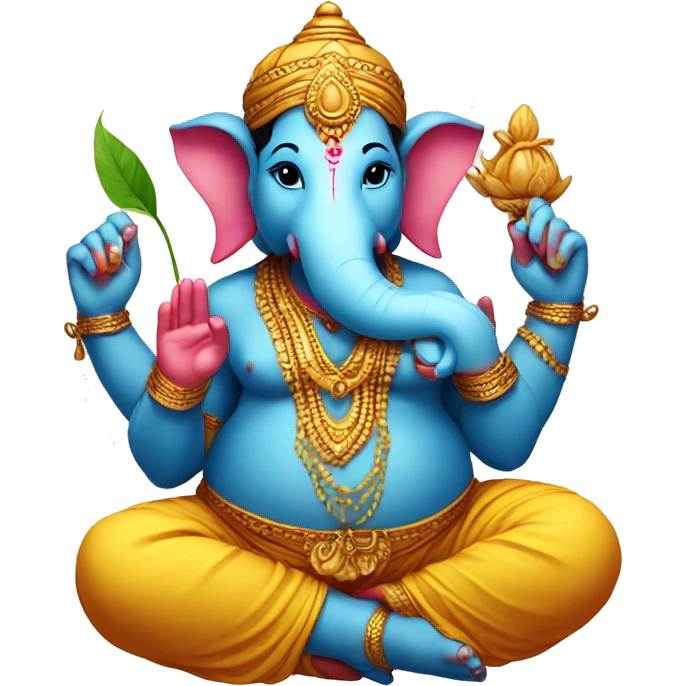 Beautiful Ganesha emoji