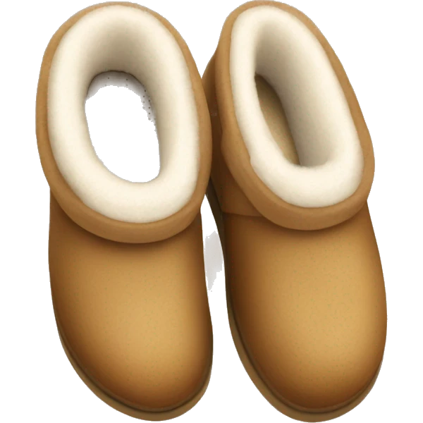 House shoe ugg  emoji