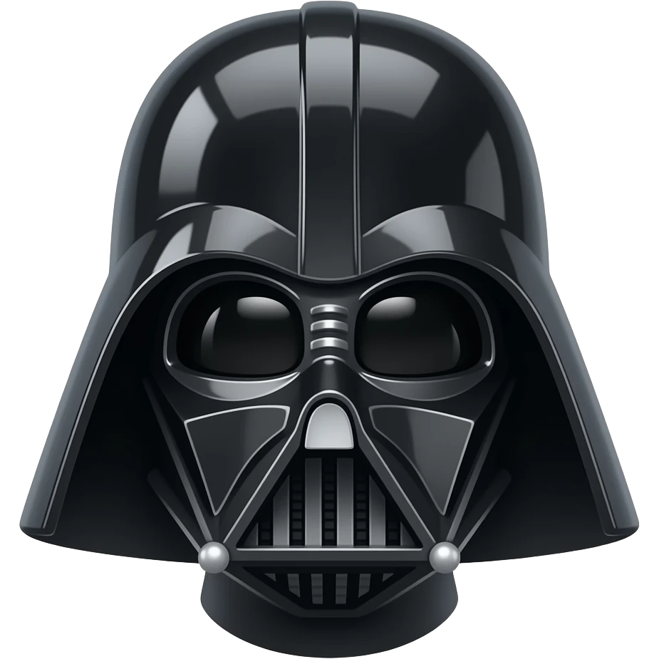 hulk darth vader com o capacete dele emoji