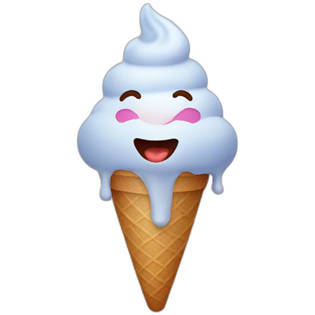Ice cream emoji