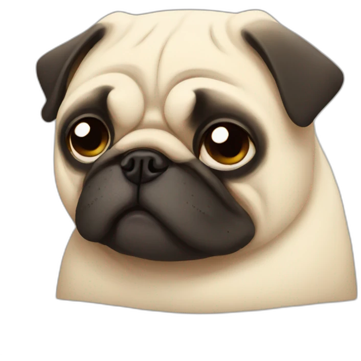 Sleepy Pug emoji