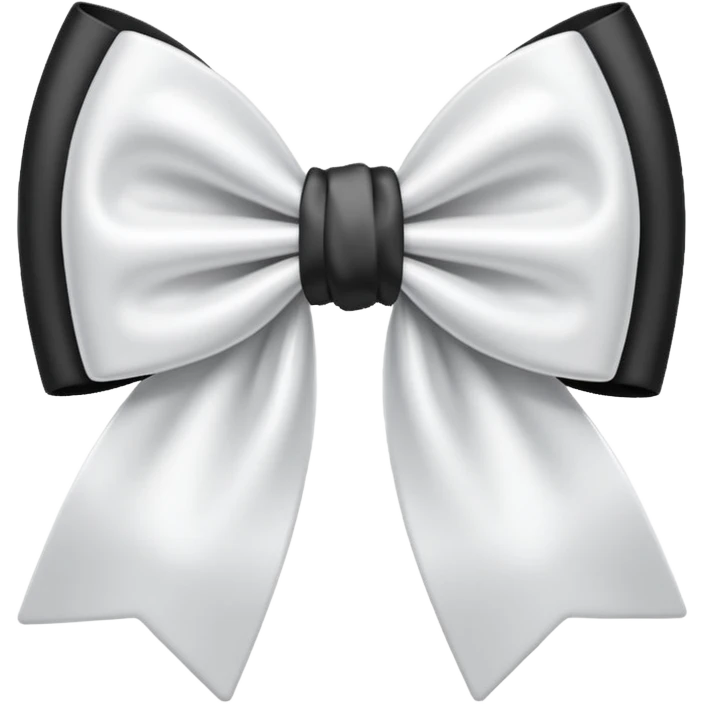 White bow emoji