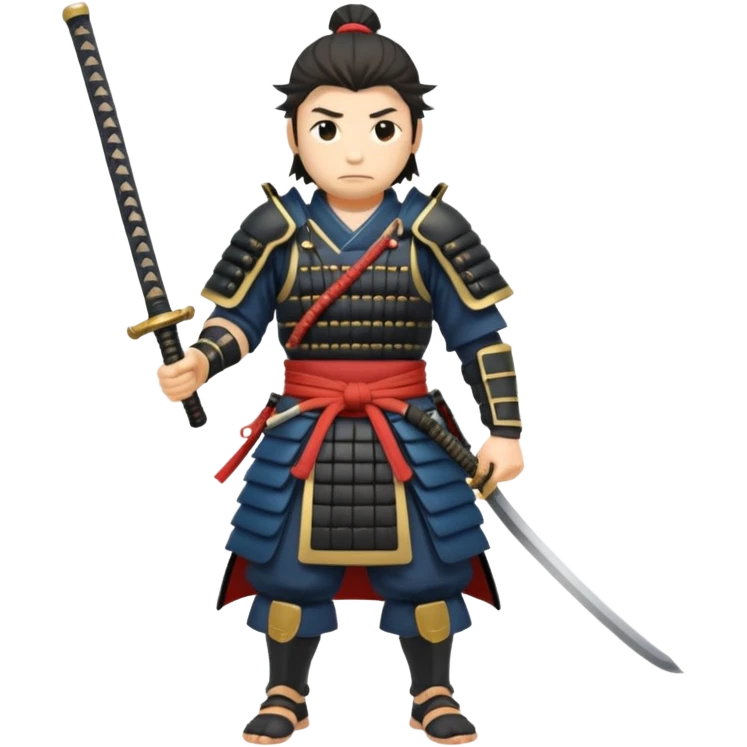 japan samurai full body emoji