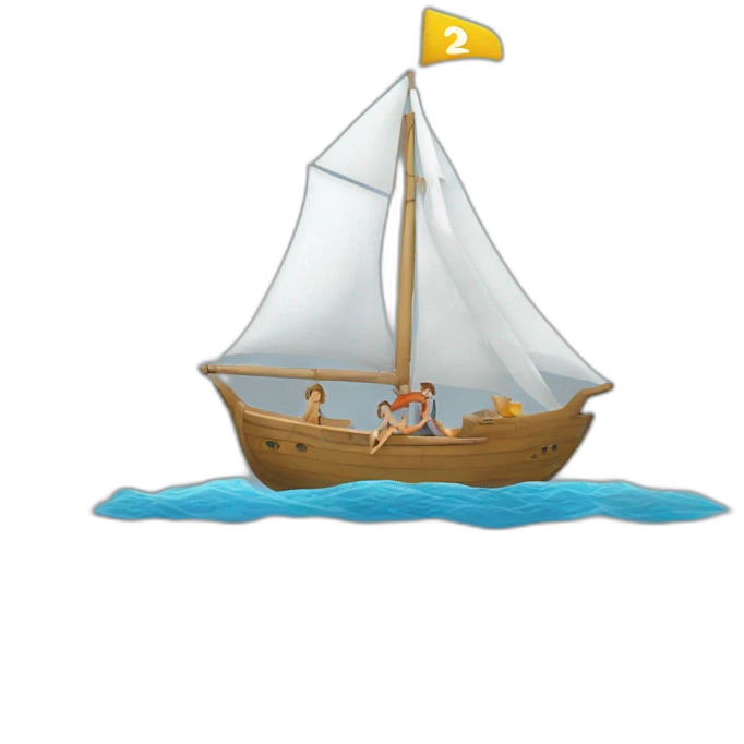 Sirène sur transat  emoji
