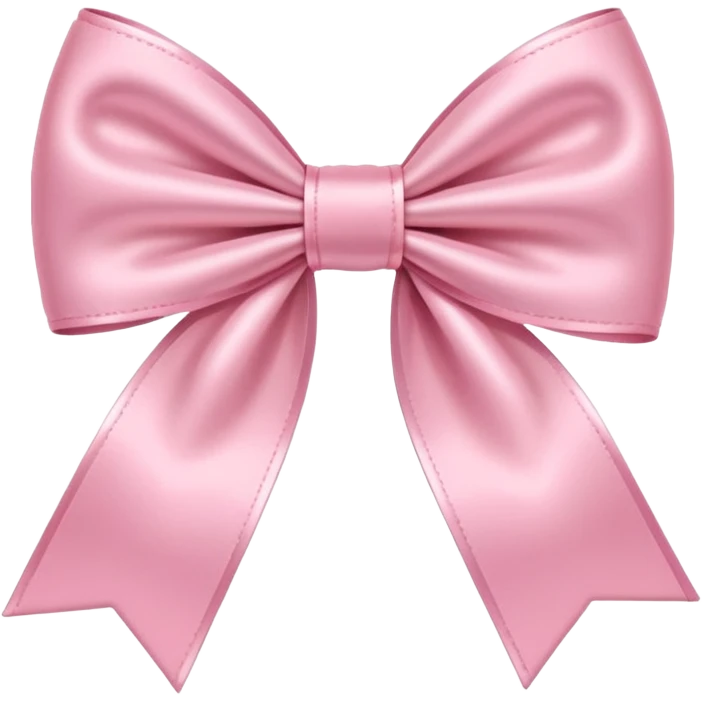 fiocco rosa aesthetic emoji