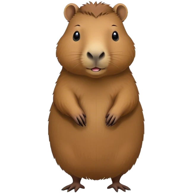 Capybara emoji