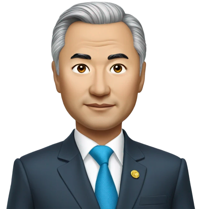 photorealistic president Kazakhstan tokaev emoji
