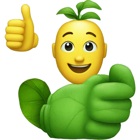 green thumbs up emoji