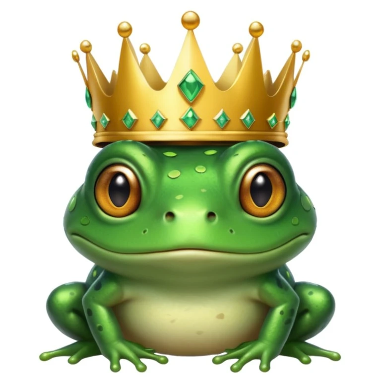Frog lord emoji