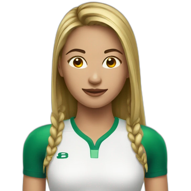 sport girl emoji